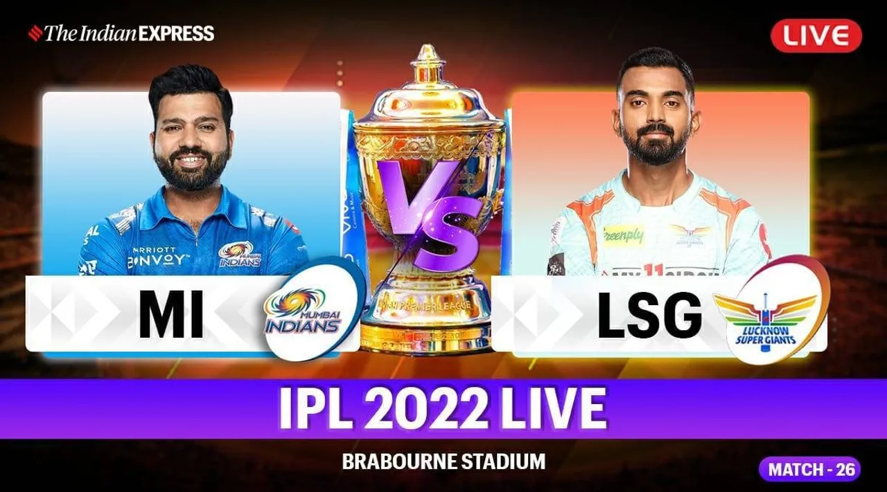 IPL 2022, MI vs LSG Live Score Updates streaming online