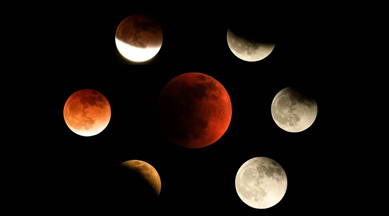 Lunar eclipse 2022