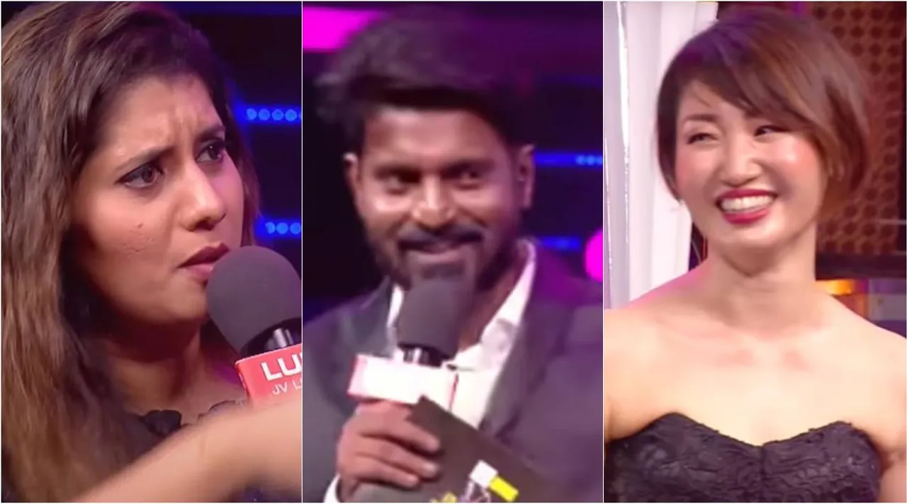 MaKaPa Anand Changed Co Hoster, Priyanka, நான் விஜய் டிவியை விட்டு போறன், மாகாபா செயலால் கடுப்பான பிரியங்கா, Super singer, vijay tv, Priyanka walksout, tamil tv shows