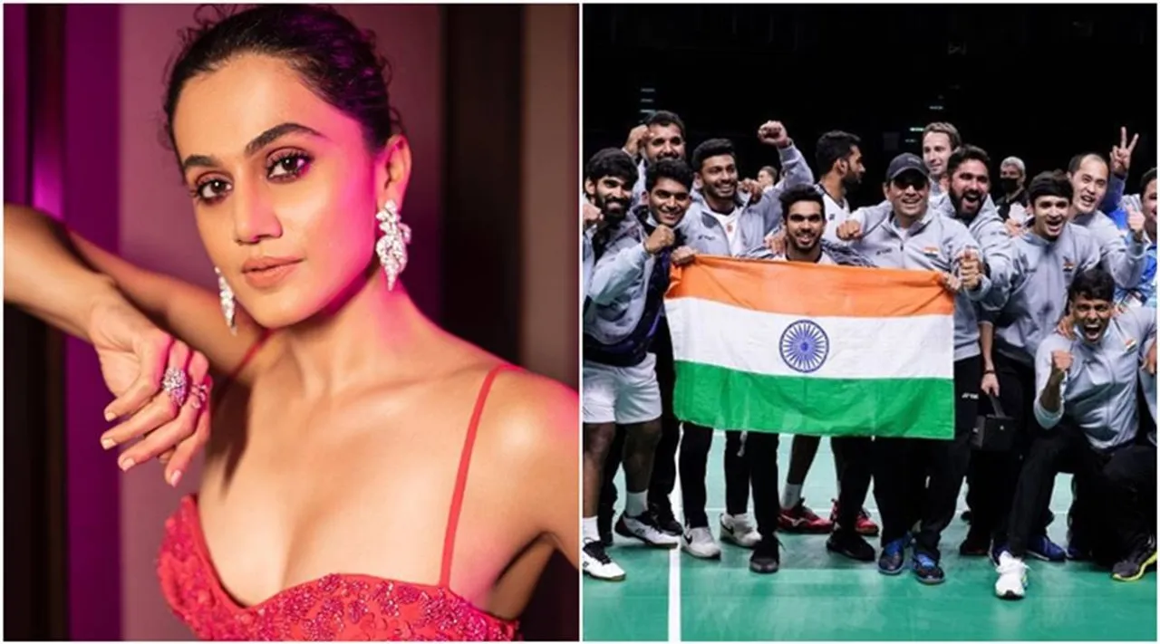 India wins Thomas Cup 2022, why Taapsee congratulated coach Mathias Boe