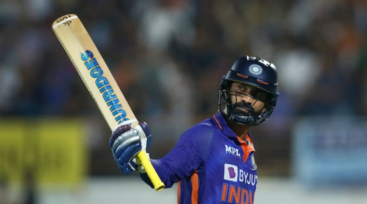 Dinesh Karthik becomes oldest Indian to score T20I fifty Tamil News