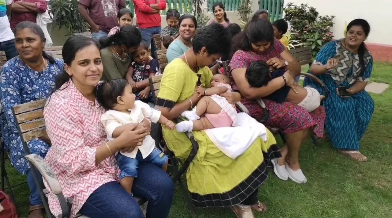 breastfeeding awareness, mothers breastfeeding awareness week, coimbatore, தாய்ப்பால் விழிப்புணர்வு, கோவை