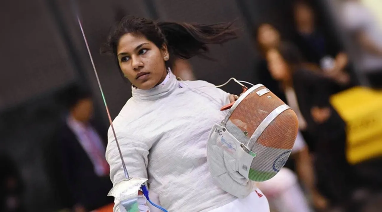 Bhavani Devi Wins Gold Medal At Commonwealth Fencing Championship 2022