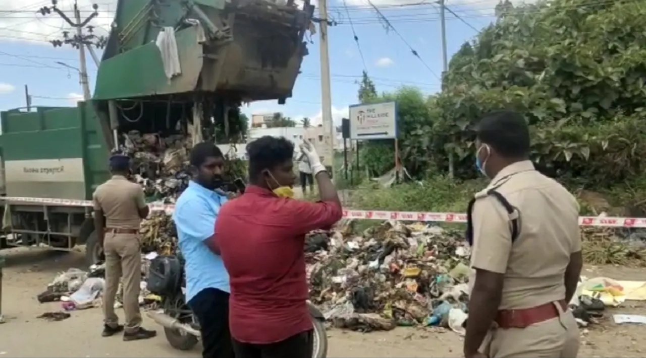 கோவையில் 2 துண்டுகளாக வெட்டப்பட்ட ஆண் கை; குப்பையில் கிடந்ததால் பரபரப்பு