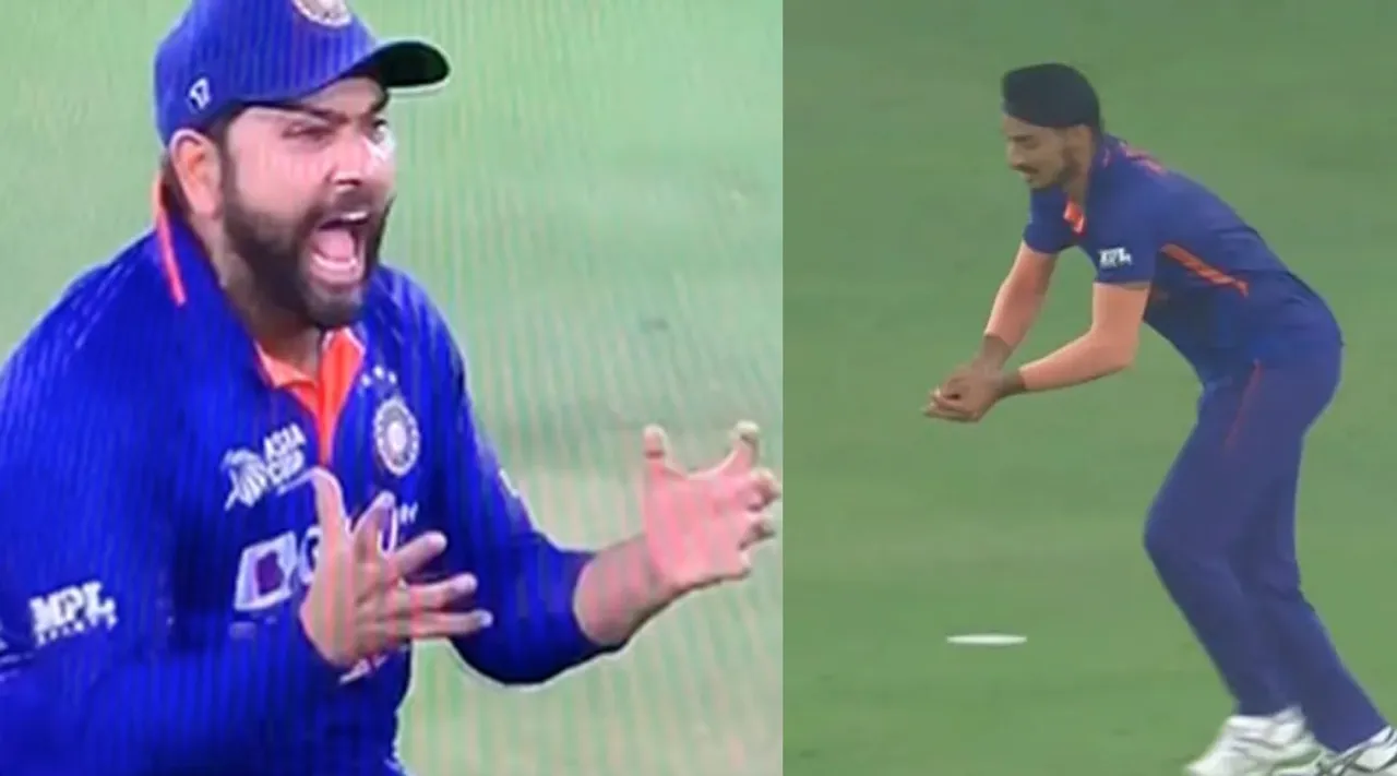 Cricket video Tamil News: Arshdeep Singh Drops Sitter, Rohit Sharma's Reaction Goes Viral