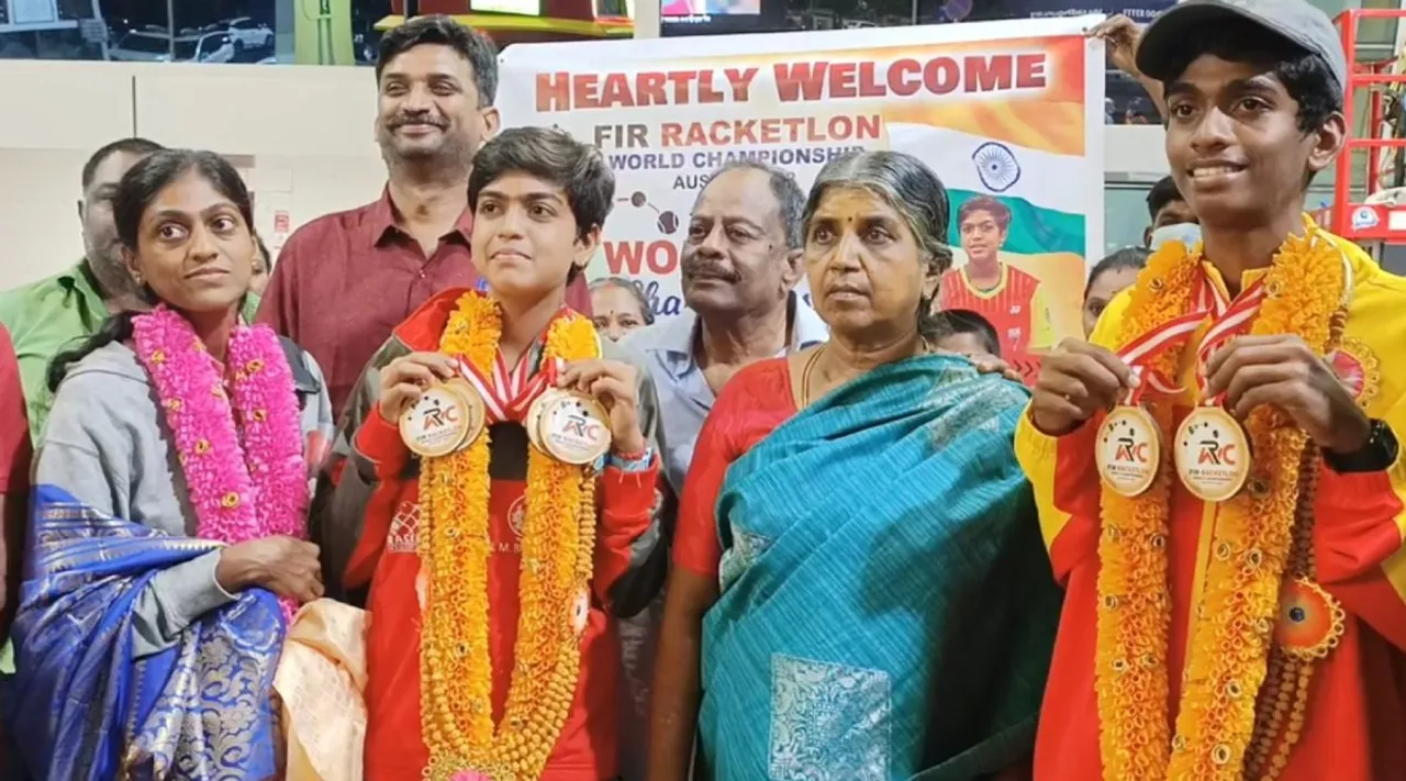 Rocketathlon Championship: Coimbatore's brother-sister haul in medals