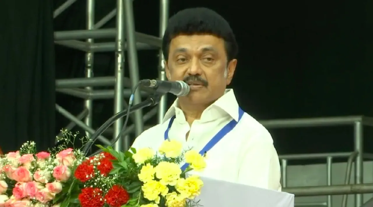 TN CM MK Stalin Stalin's speech at the award ceremony in JN Stadium
