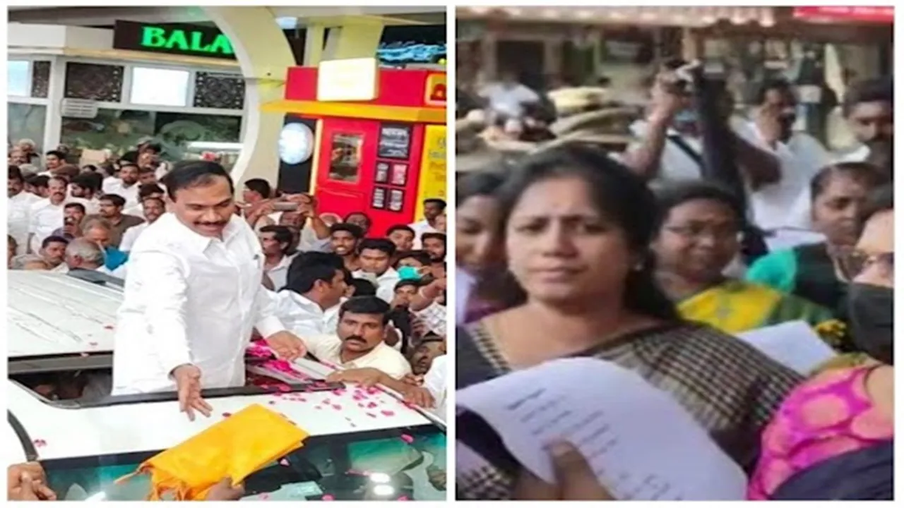 A Raja visit in Nilgiris BJP protest