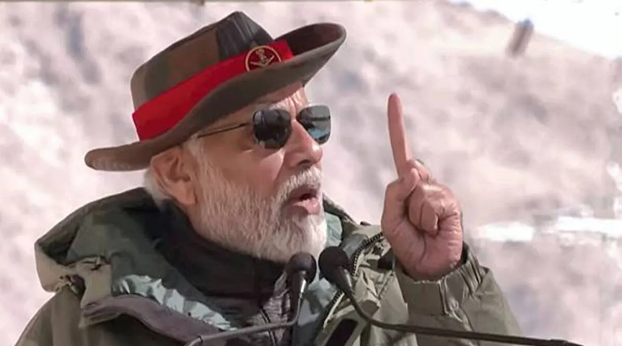 ‘Women in Indian army will boost our strength’: PM Modi in Kargil to celebrate Diwali with soldiers