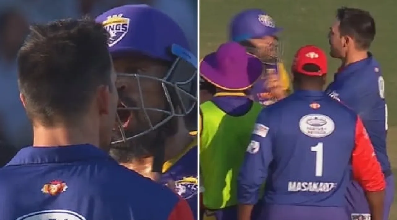 Cricket video Tamil News: Yusuf Pathan - Mitchell Johnson heated Ugly scenes goes viral