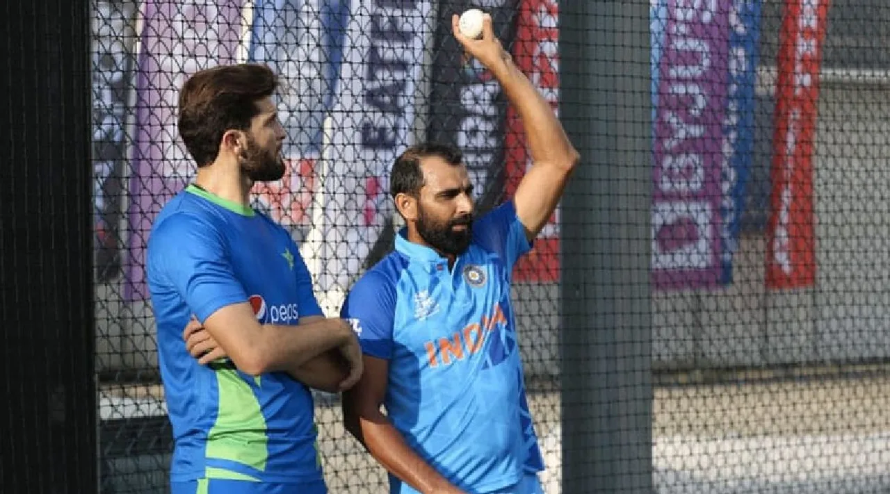 Cricket news in tamil: Mohammed Shami gives bowling tips Shaheen Shah Afridi
