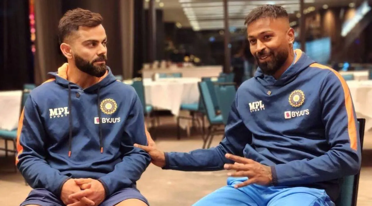 IND vs PAK: Hardik Pandya and Virat Kohli chasing video Tamil News