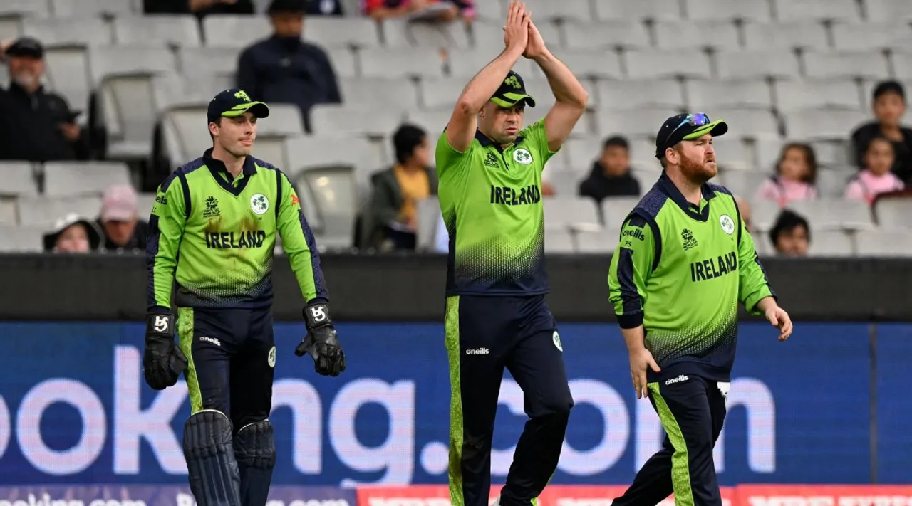 IRE beats ENG in rain-hit game, match highlights in tamil
