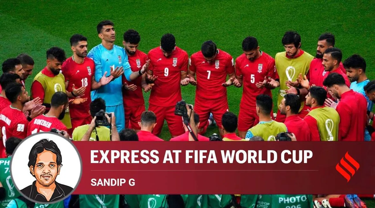 Qatar World Cup: Iran players make powerful statement by their silence Tamil News