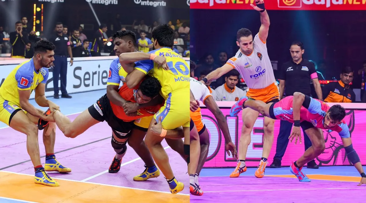 Tamil Thalaivas  vs Jaipur Pink Panthers, PKL 9 match updates in tamil