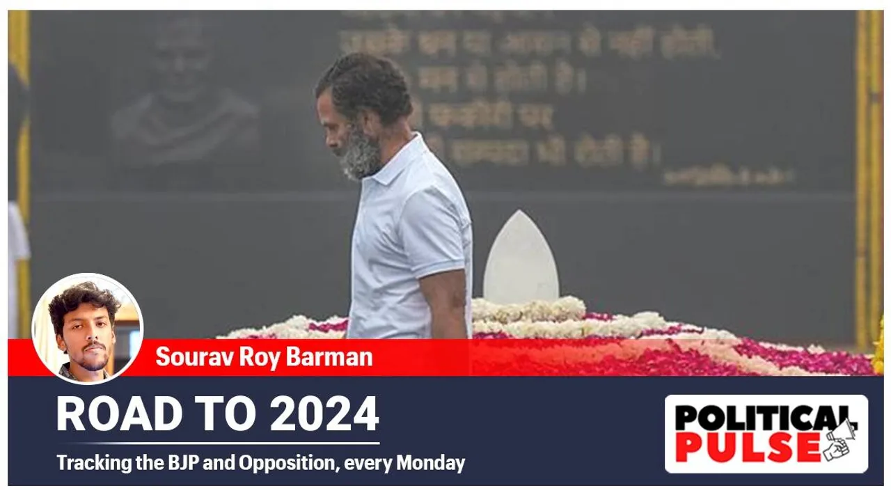 Road to 2024 Rahul Gandhis stopover at Vajpayee memorial A new foot forward