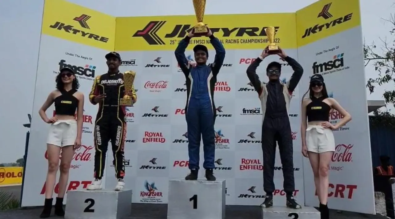 Coimbatore Formula 4, Ashwin Datta wins Championship Tamil News