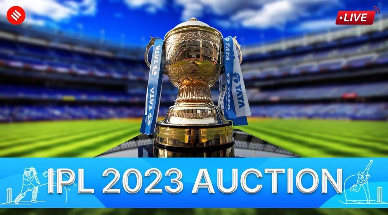 IPL Auction 2023 Live Updates in tamil