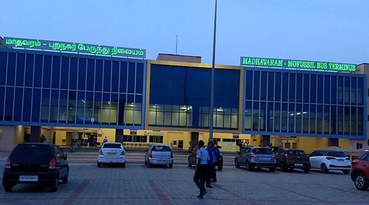 chennai Madhavaram bus terminus, Madhavaram, Andhra, Thirupathy, tamilnadu, chennai to andhra, bus terminus