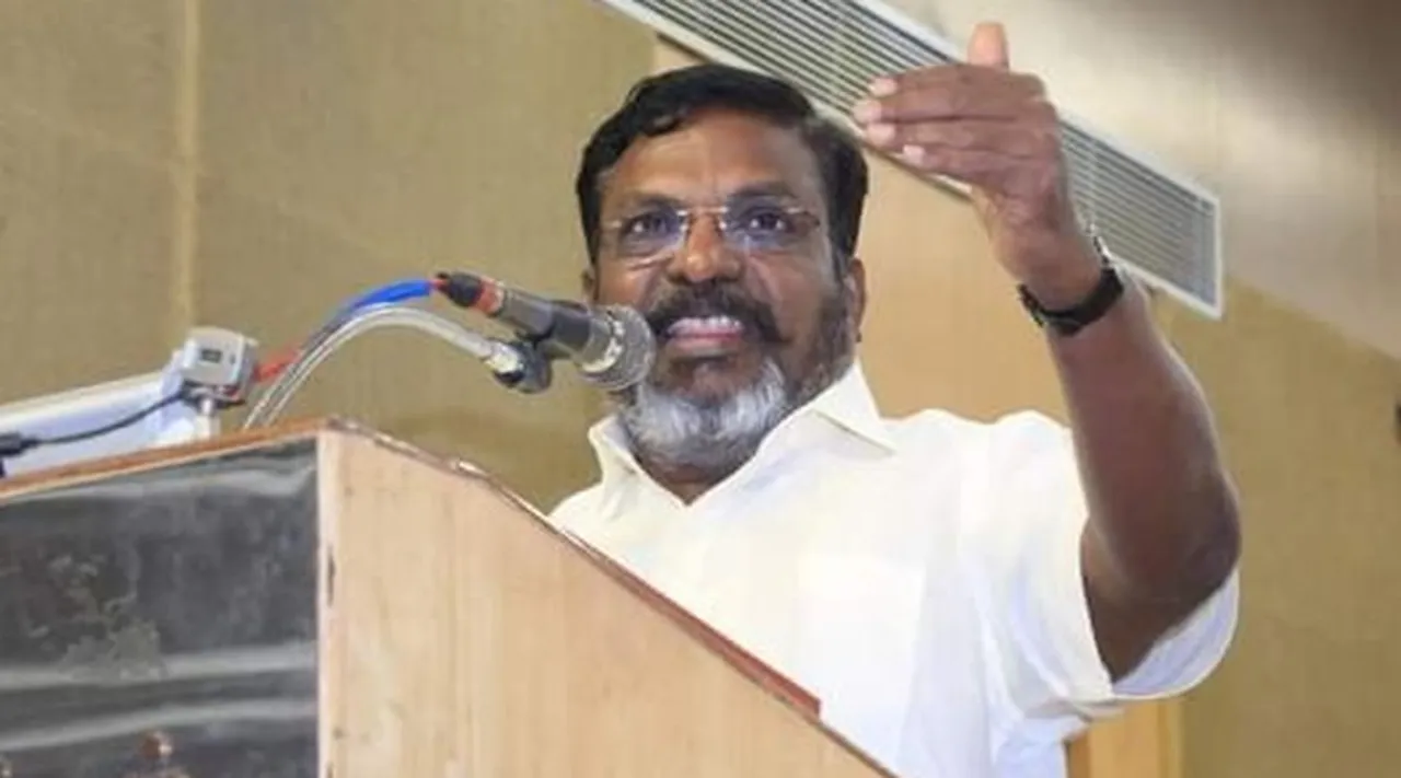 Thirumavalavan supported Stalin on the governor issue