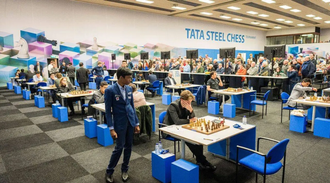 Tata Steel Chess: Praggnanandhaa beats World No. 2 Ding Liren tamil news