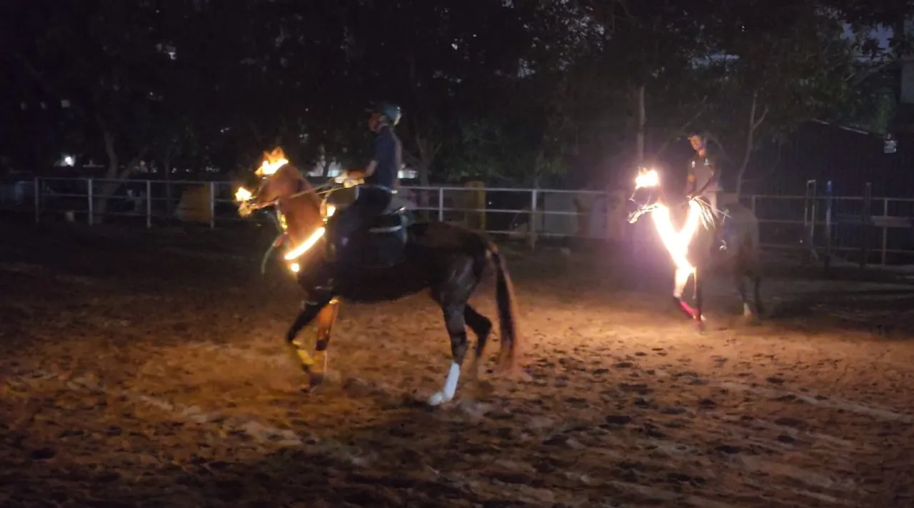 Coimbatore Festival: Horse Parade-Dance Enthralls Spectators tamil news