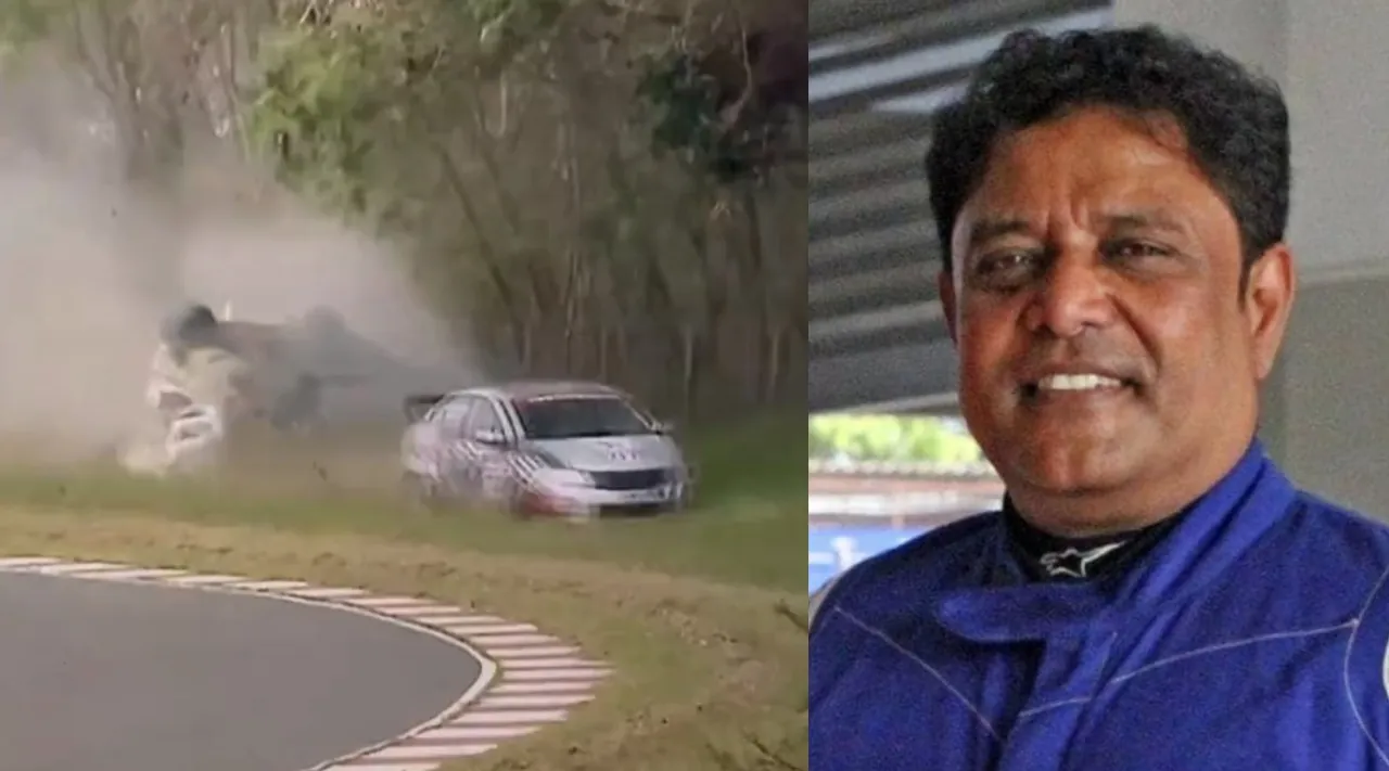 Video: Veteran Car Racer Dies In Crash At Event near Chennai tamil news