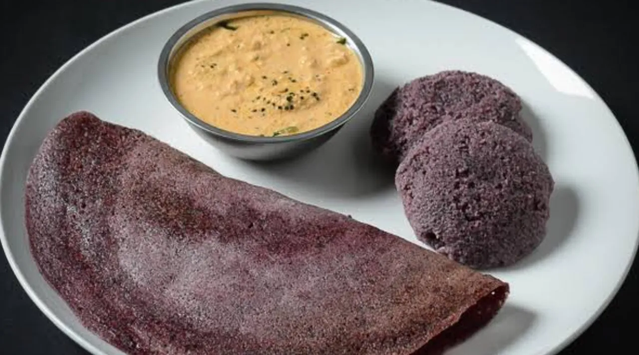 black rice dosa