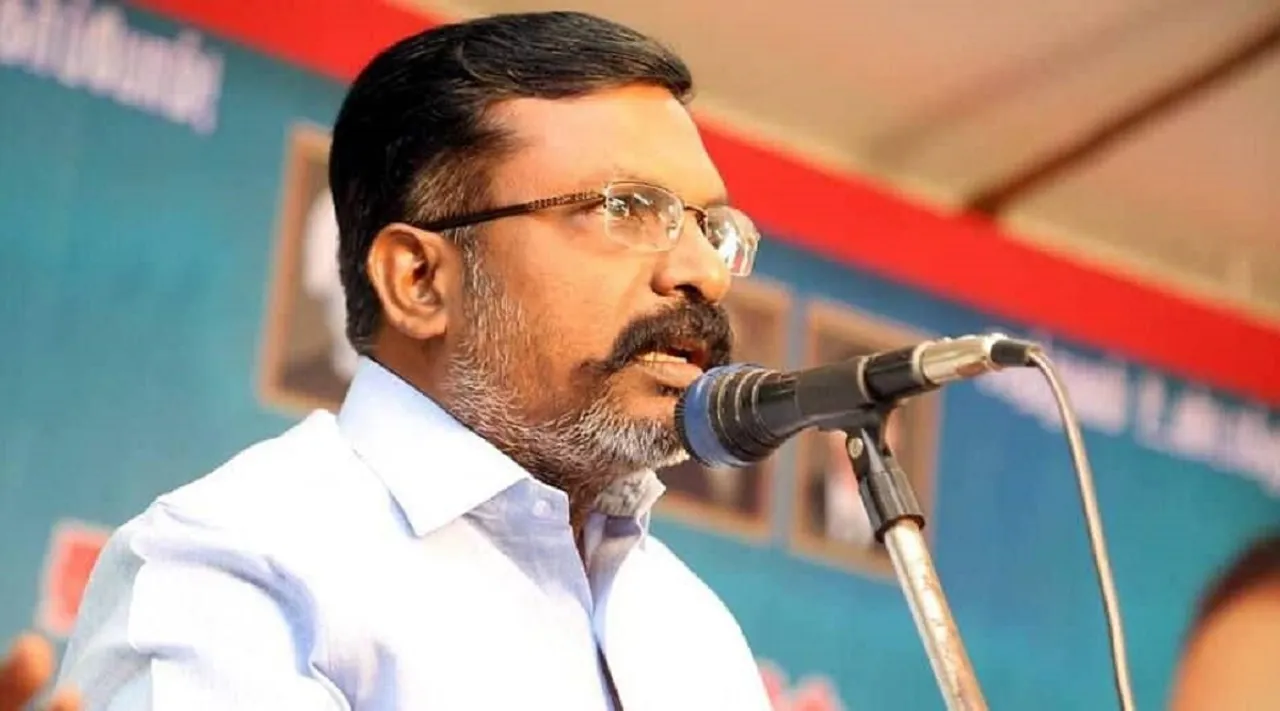 Thirumavalavan protests against Puducherry Jipmar hospital fee collection