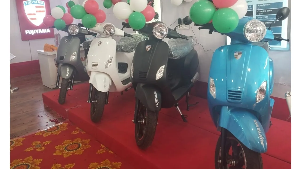 Fujiyama launched affordable e-scooters in India starting at Rs 49499
