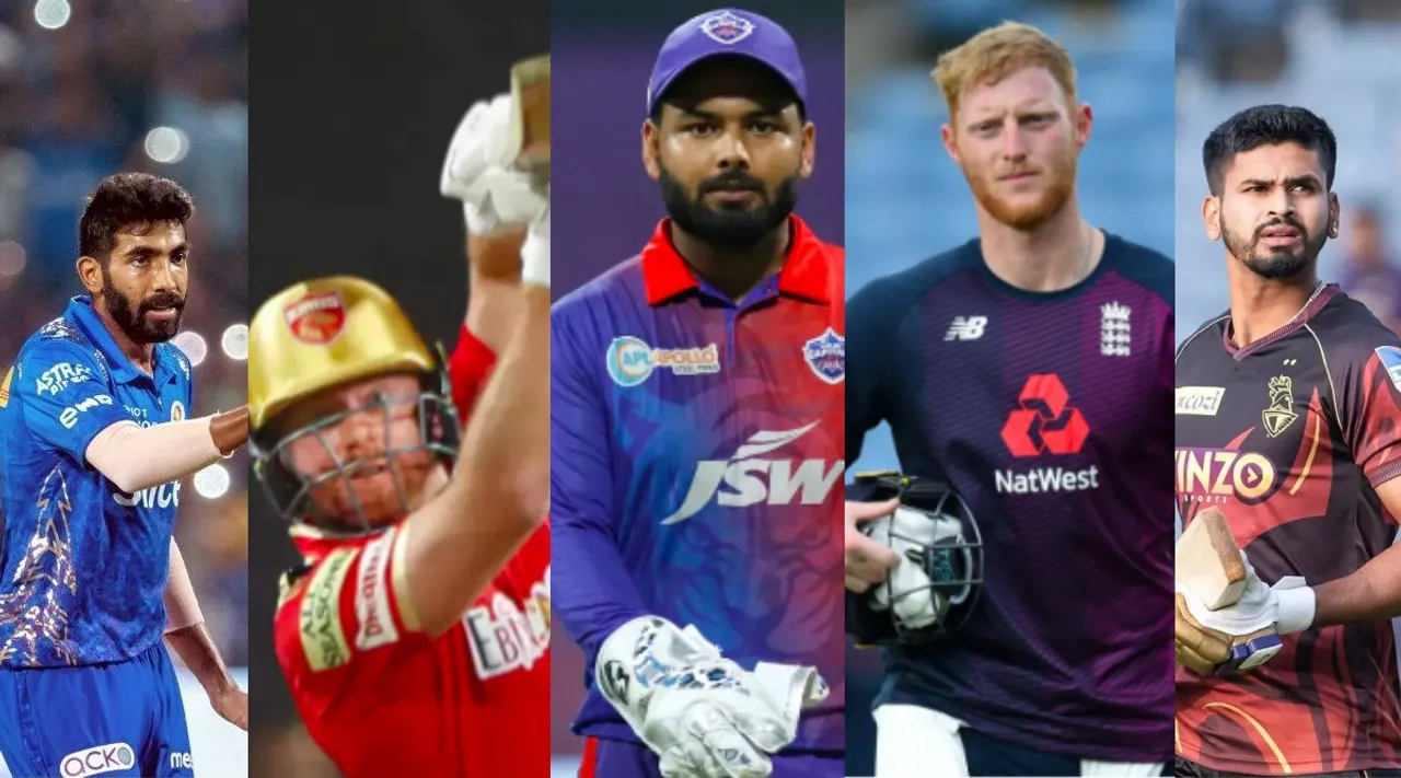 IPL 2023: List of Injured Players in tamil
