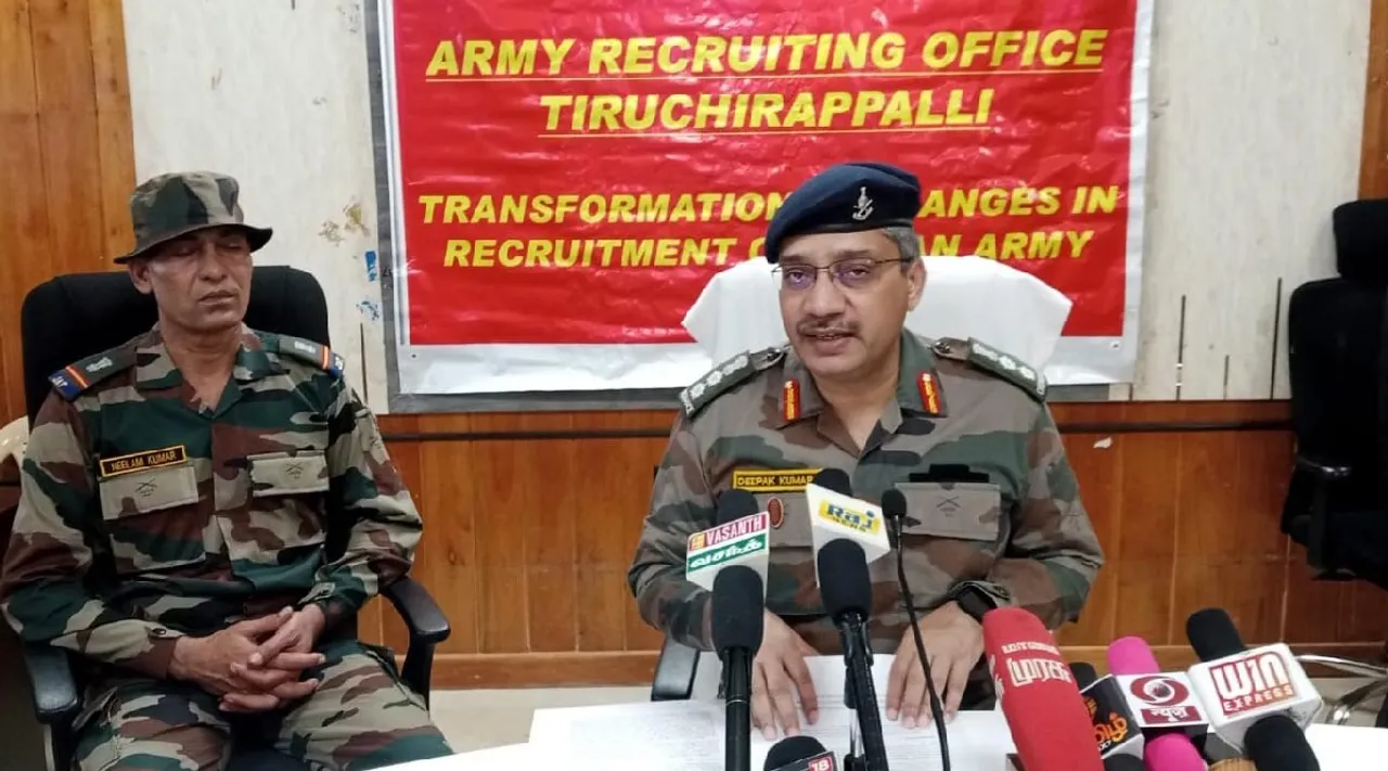 Ramanathapuram: INDIAN ARMY RECRUITMENT OFFICER PRESS MEET Tamil News
