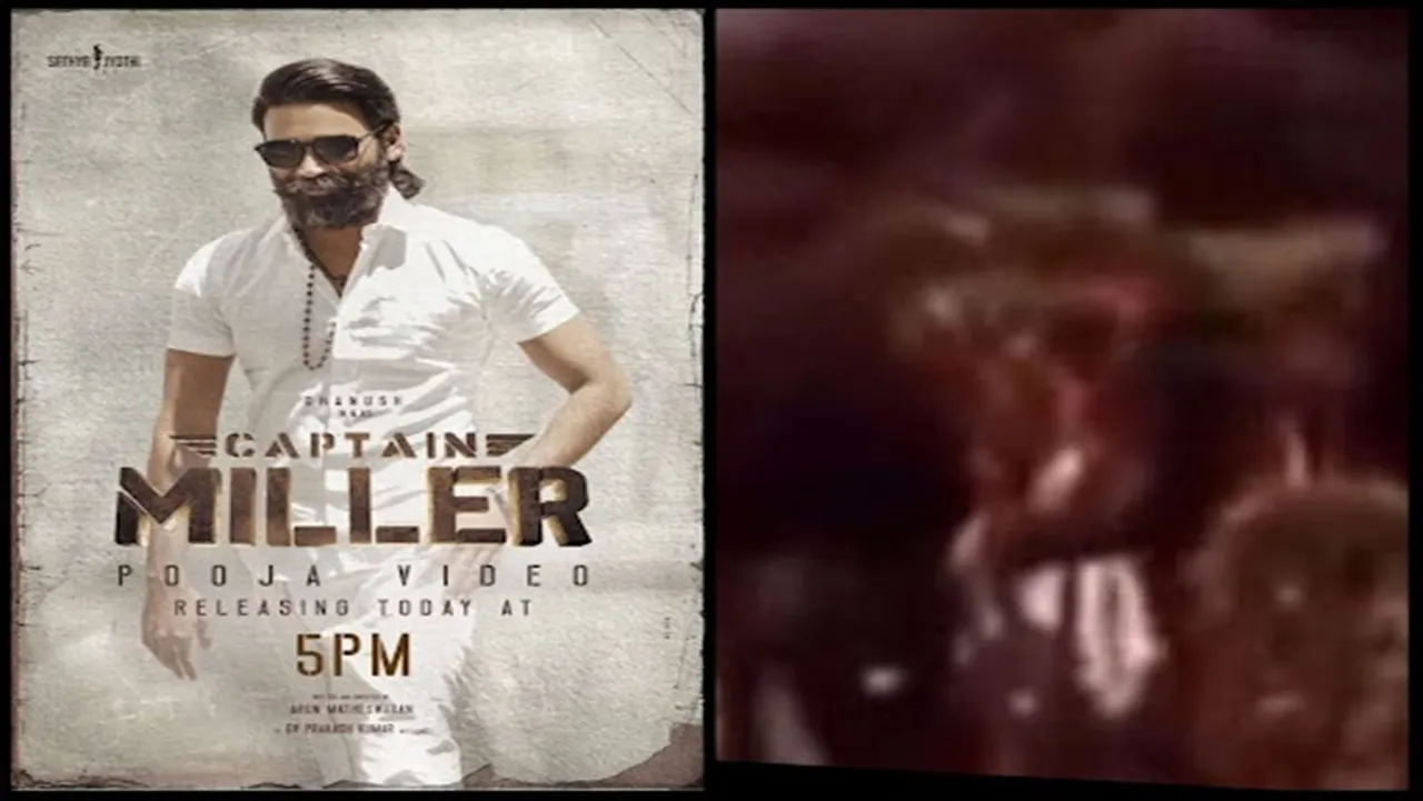 The shooting of Dhanush's Captain Miller has been halted in Tenkasi