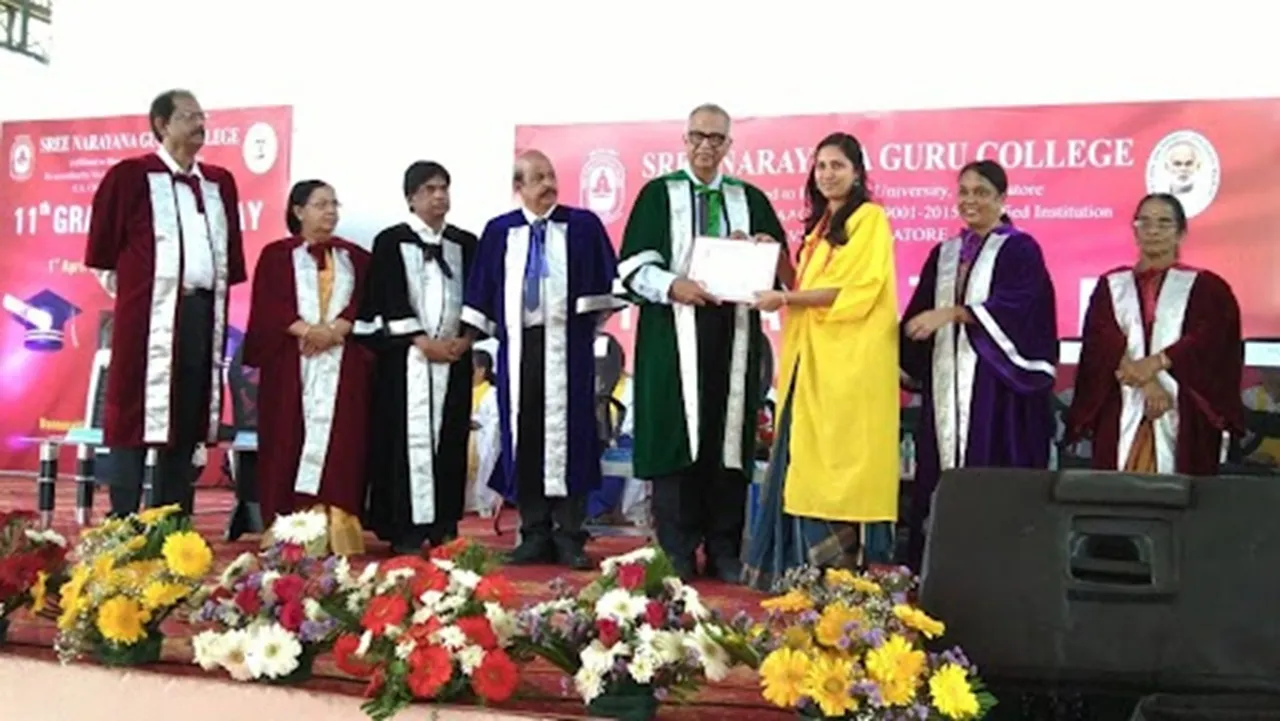 Sri Narayana Guru College 11th Convocation, Convocation, Social Justice