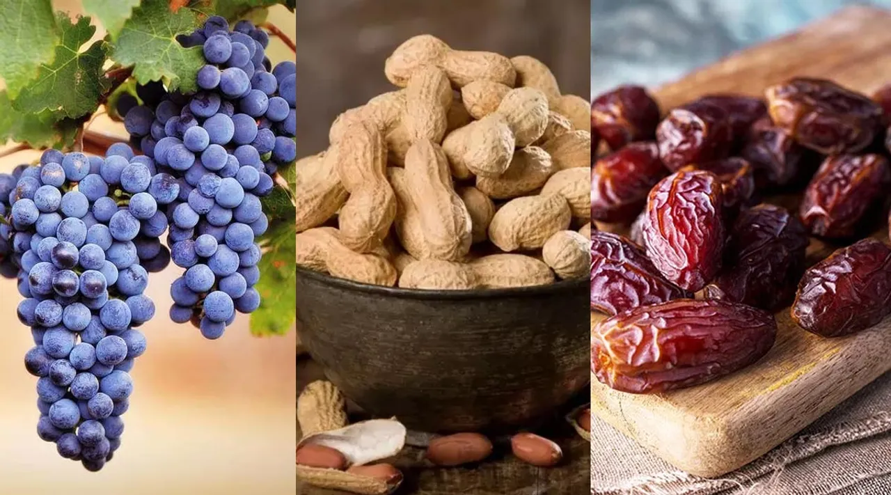 திராட்சையில் புரதம்; வேர்க்கடலையில் ஃபைபர்; பேரீச்சையில் தாது