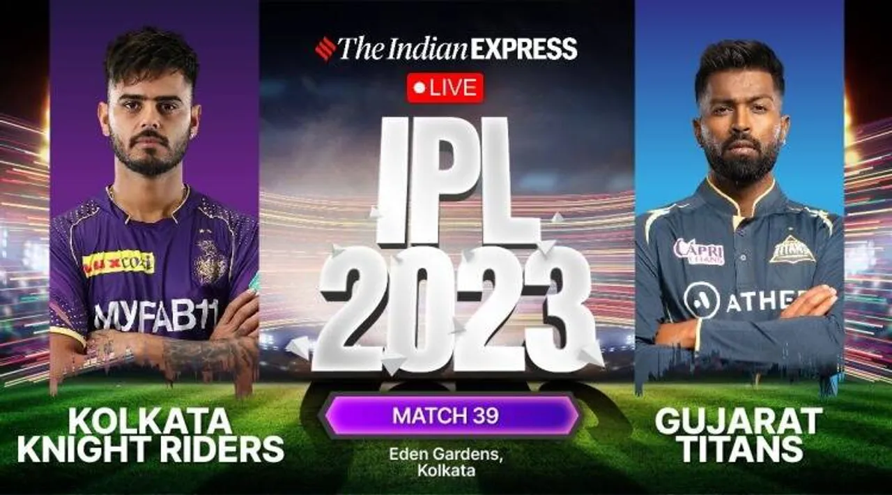 KKR vs GT Live Score IPL 2023