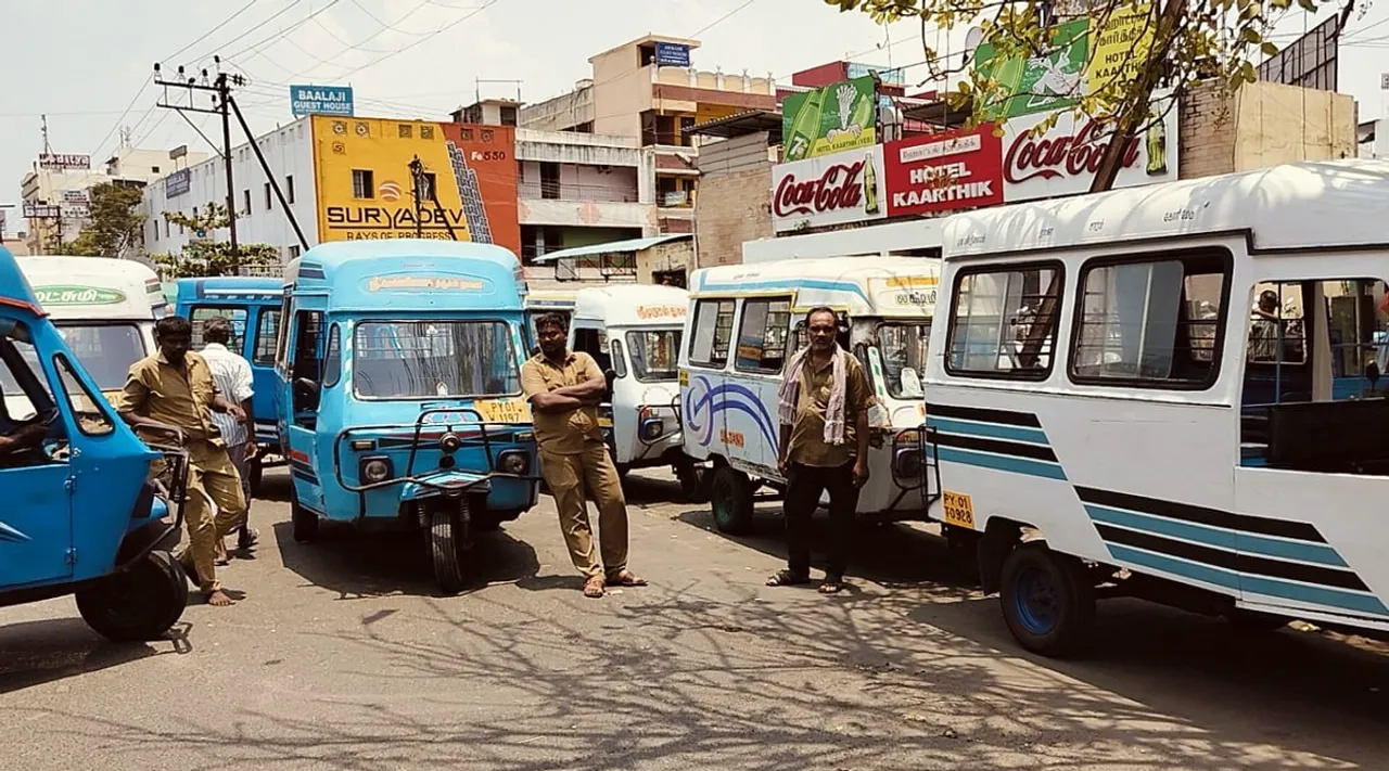 Puducherry tempo strike