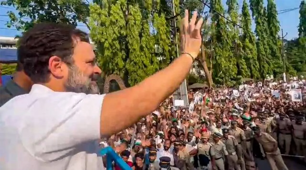 MP only a tag BJP cant stop me Rahul Gandhi visits Wayanad first time since disqualification