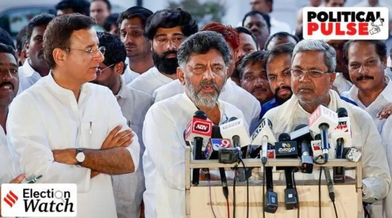 Karnataka Assembly election, DK Shivakumar, Karnataka Assembly polls, Karnataka Polls 2023, Akhanda Srinivasamurthy, Karnataka congress, Siddaramaiah, Political Pulse, Indian Express, India news, current affairs