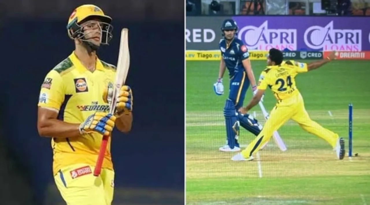 Shivam Dube, Tushar Deshpande - reason behind CSK's loss to GT in IPL 2023 TAMIL NEWS