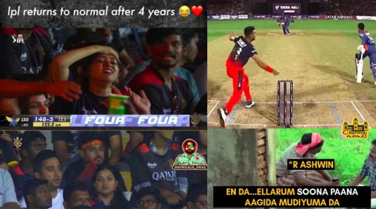LSG vs RCB IPL 2023, trending tamil memes