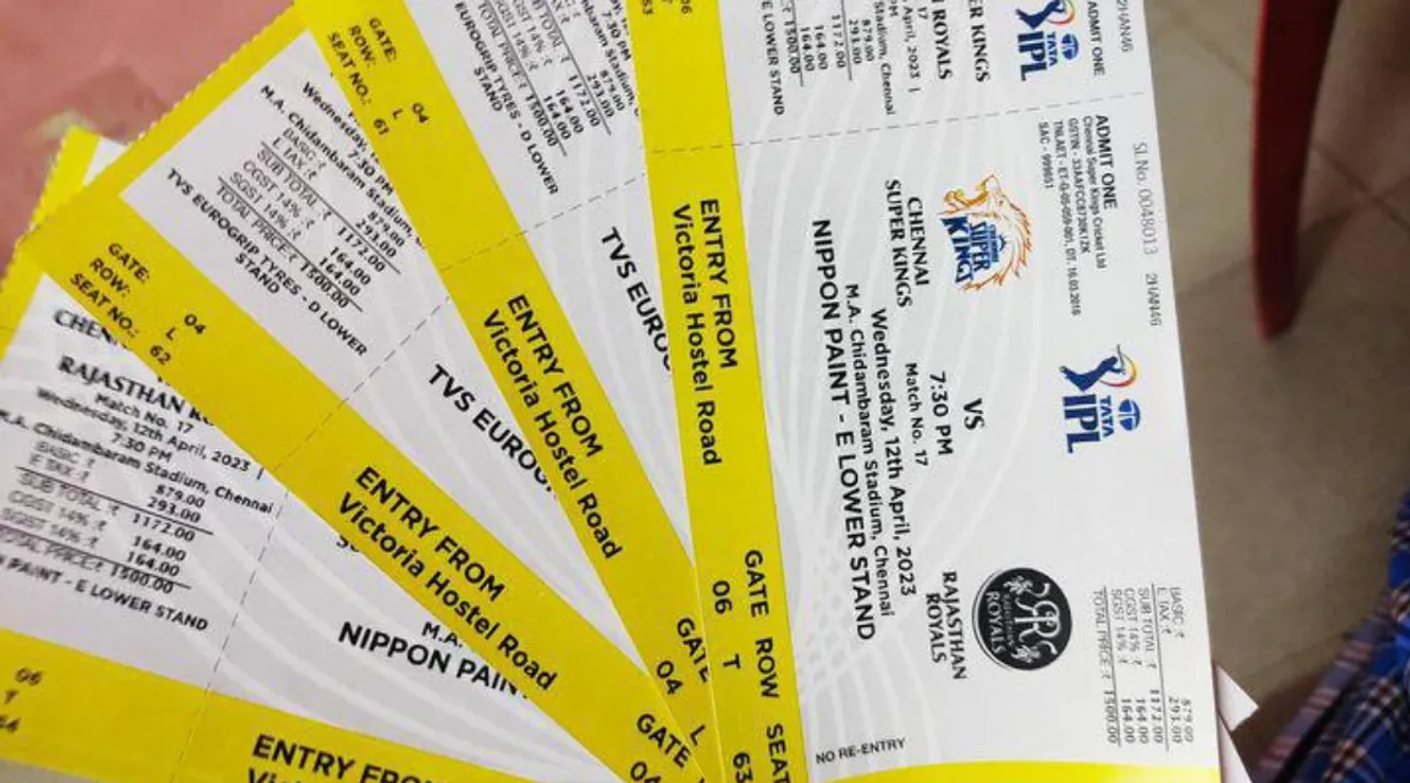 CSK tickets sale black market in Chennai Tamil News