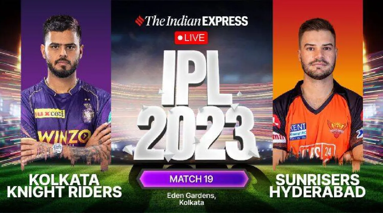 kolkata knight riders vs sunrisers hyderabad ipl 2023 match today kkr vs srh scorecard updates in tamil