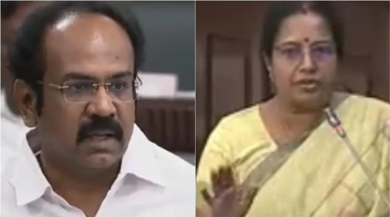 TN Assembly, Coal mines issues, Thangam Thennarasu vs Vanathi Srinivasan debates, சாத்தான் வேதம் ஓதுகிறது... தனியாருக்கு தாரைவார்ப்பது பற்றி பா.ஜ.க பேசுகிறது, தங்கம் தென்னரசு தாக்கு, வடசேரி, மைக்கேல்பட்டி, சேத்தியாத்தோப்பு கிழக்கு, பாஜக, வானதி சீனிவாசன், TN Assembly Thangam Thennarasu, Vanathi Srinivasan