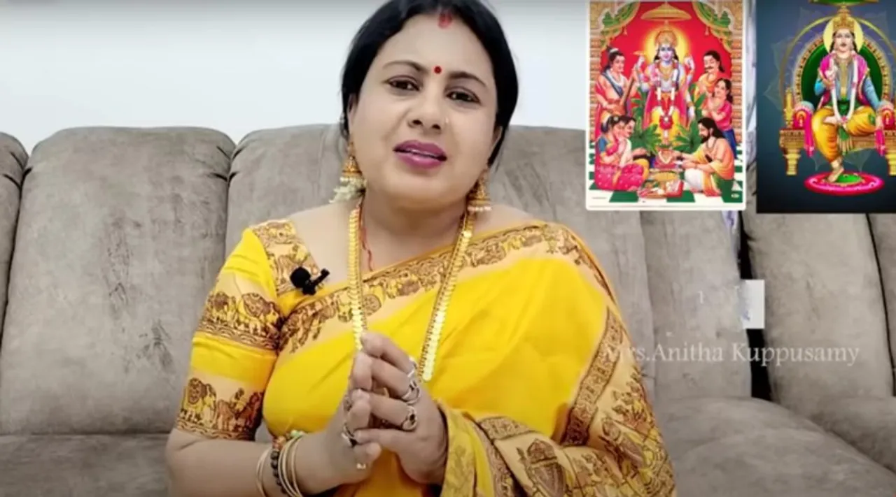 Folk singer Anitha Kuppusamy, Chitra Pournami 2023 date and Time worship procedures, விநாயகர் படம் முக்கியம், சித்ரா பவுர்ணமி வழிபாடு, அனிதா குப்புசாமி வீடியோ - Anitha Kuppusamy says about Chitra Pournami worship, Chitra Pournami 2023 date and Time, Chitra Pournami worship procedures