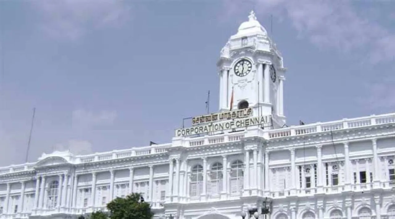 chennai-corporation- Ribbon building