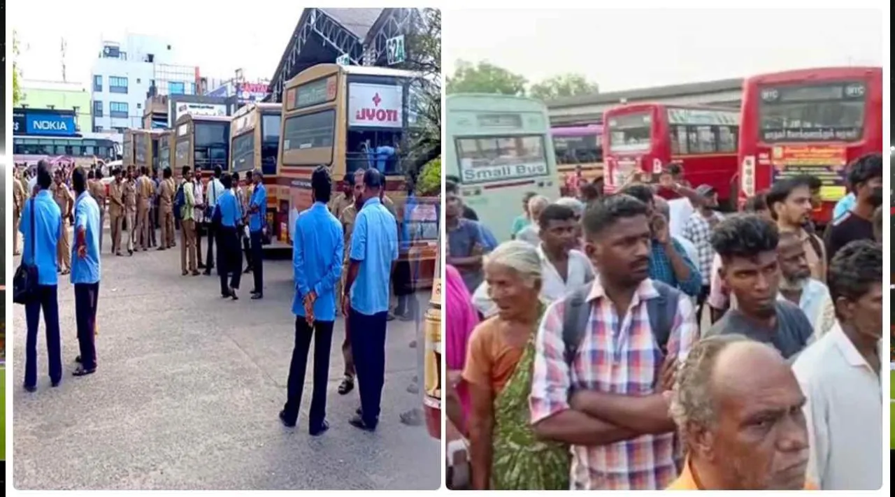 Chennai bus strike Tamil News