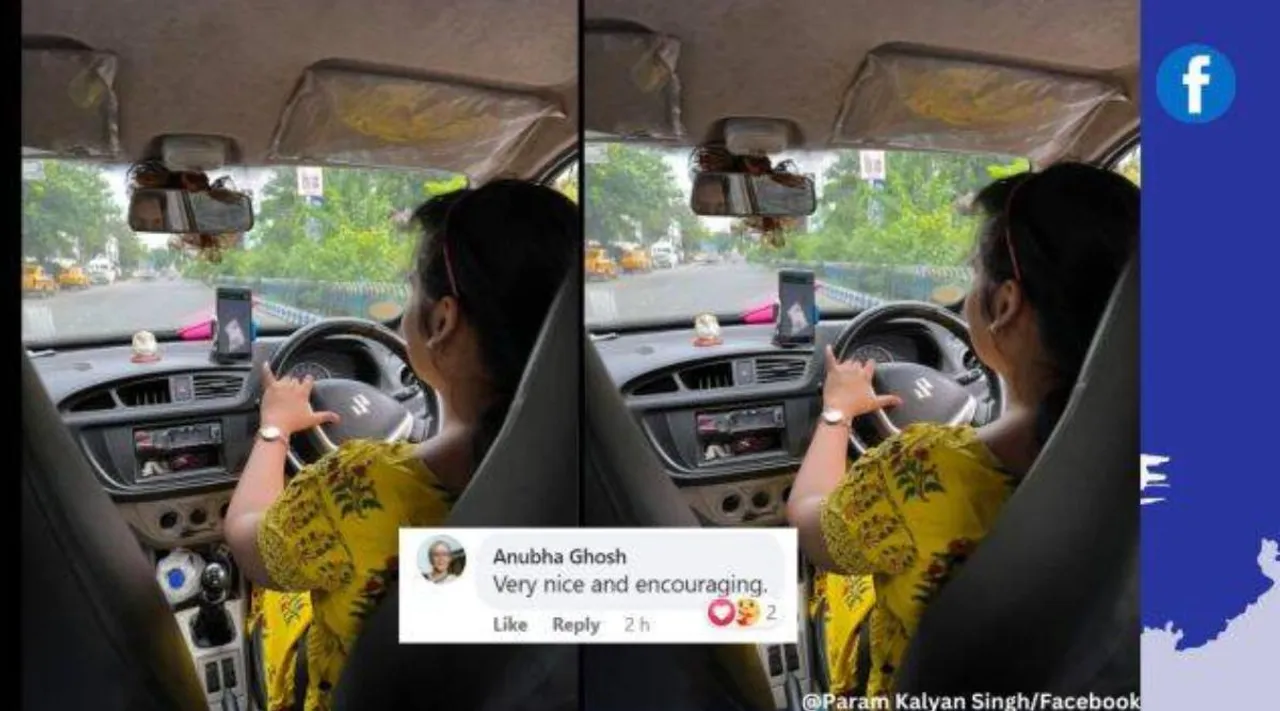 Man shares inspiring story of woman Uber driver in Kolkata, woman cab driver, Uber, Kolkata Uber driver woman, viral, trending, Facebook