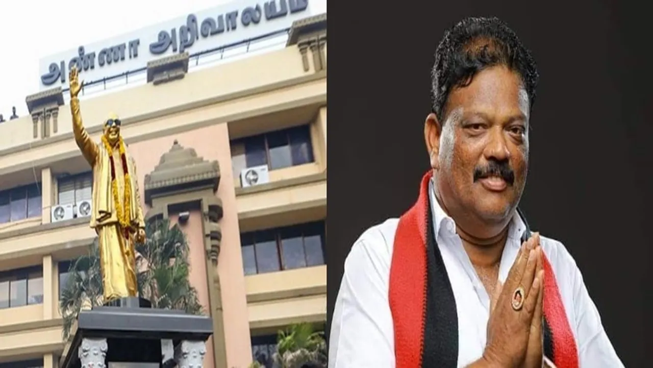 DMK notice to Nellai MP Gnana Thiraviyam