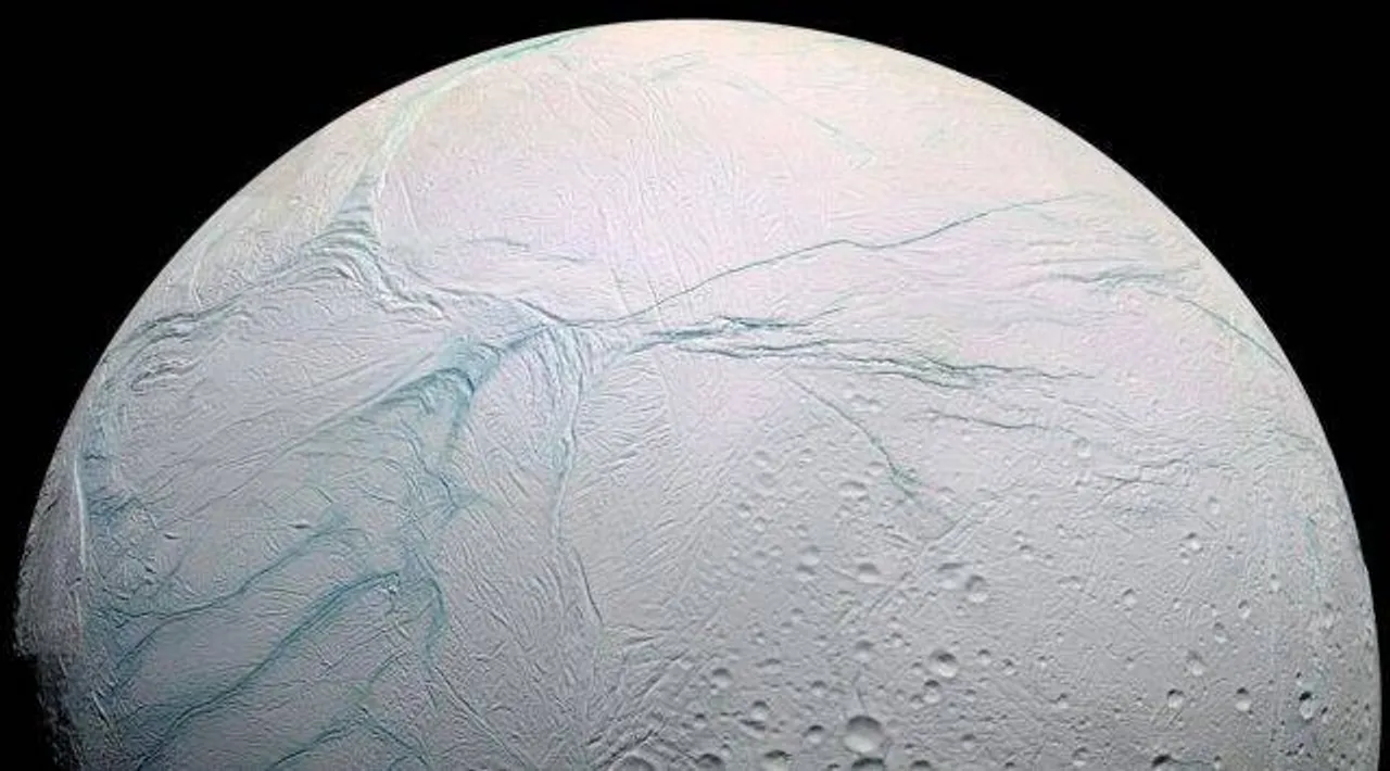 Saturn Moon Enceladus